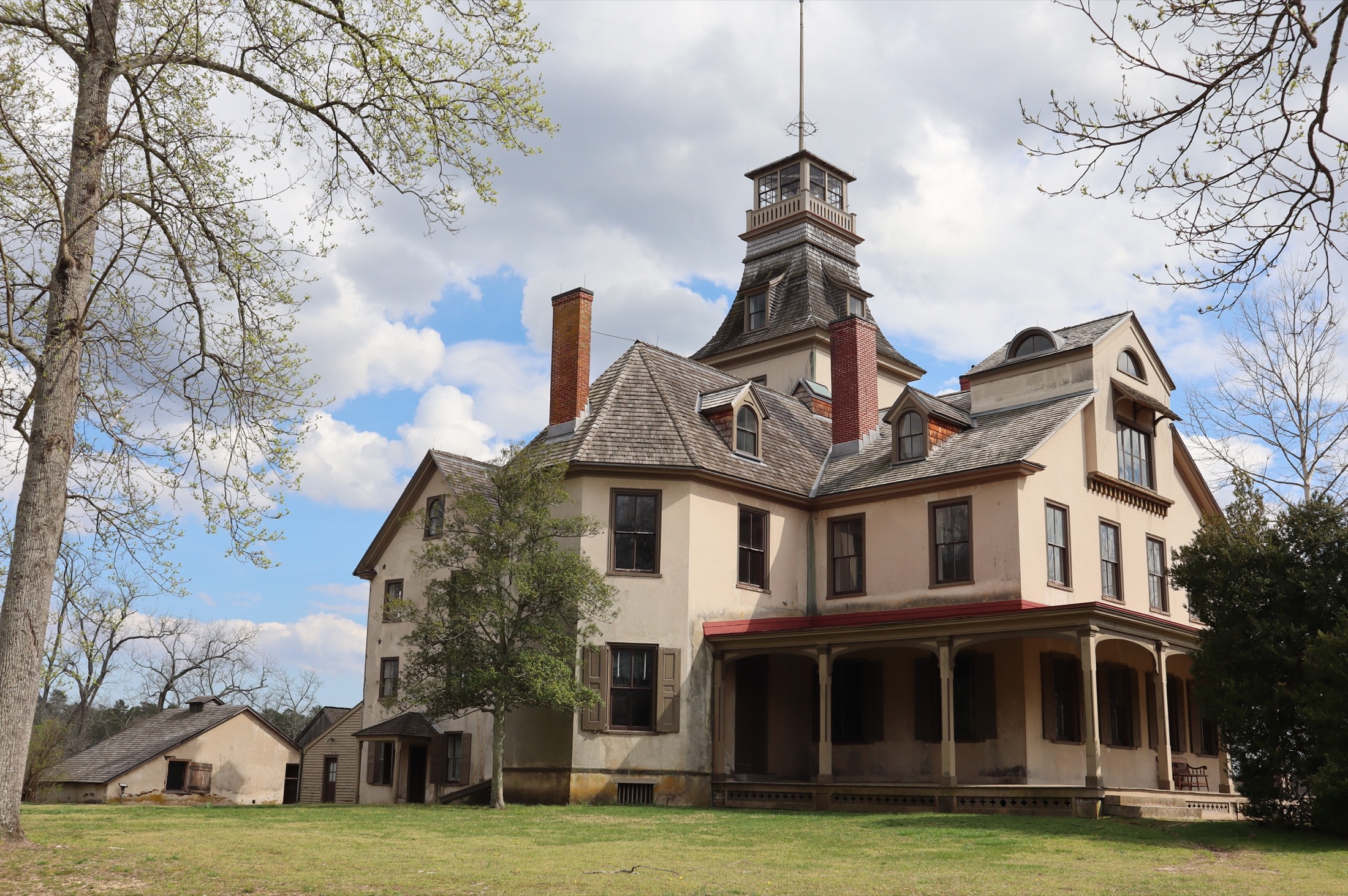 Batsto Mansion in Batsto Village, Burlington County